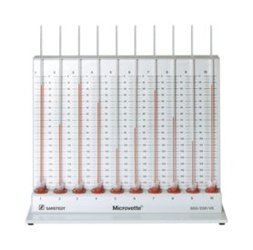 ESR rack, suitable for Microvette, 10 measuring stations