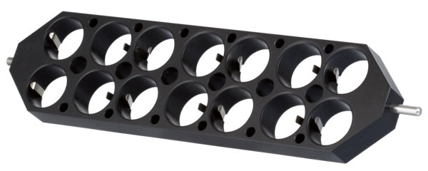 Block rotor, for 14 tubes up to 28 mm diameter, for SARMIX M 2000