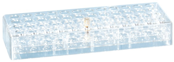 Rack, PC, format: 12 x 4, suitable for tubes, S-Monovette 15 mm and 13 mm