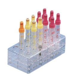 Rack, PC, format: 6 x 3, suitable for tubes, S-Monovette 13 mm