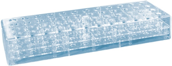 Rack, PC, format: 12 x 4, suitable for reaction tubes 1.5 ml