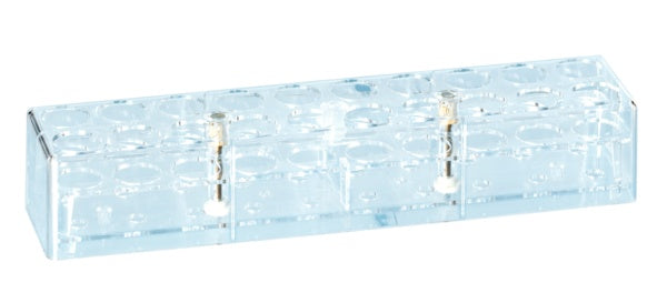 Rack, PC, format: 10 x 2, suitable for tubes up to 26 mm