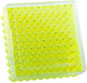 Cryobox, 132 x 132 x 53 mm, format: 10 x 10, for 100 collection tubes 9,38,74,410