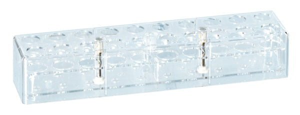 Rack, PC, format: 10 x 2, suitable for tubes 100 x 21.5 mm
