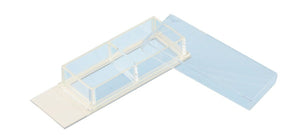 x-well cell culture chamber, 2 wells, on lumox slide, removable frame