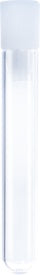 Tube segment opener, mounted on tube 75 x 12 mm, HD-PE, white, tube: PS