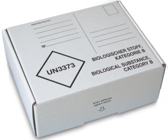Post transport packaging, 192 x 146 x 77 mm, for cold transport container