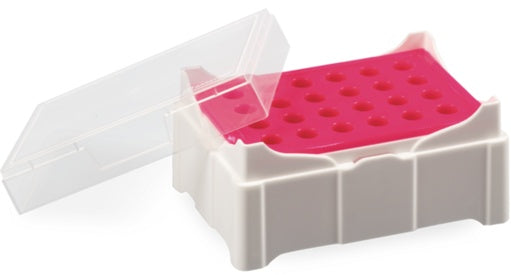 IsoFreeze MCT Rack, PP, format: 6 x 4, suitable for reaction tubes 10.8 mm (1.5 ml & 2 ml)