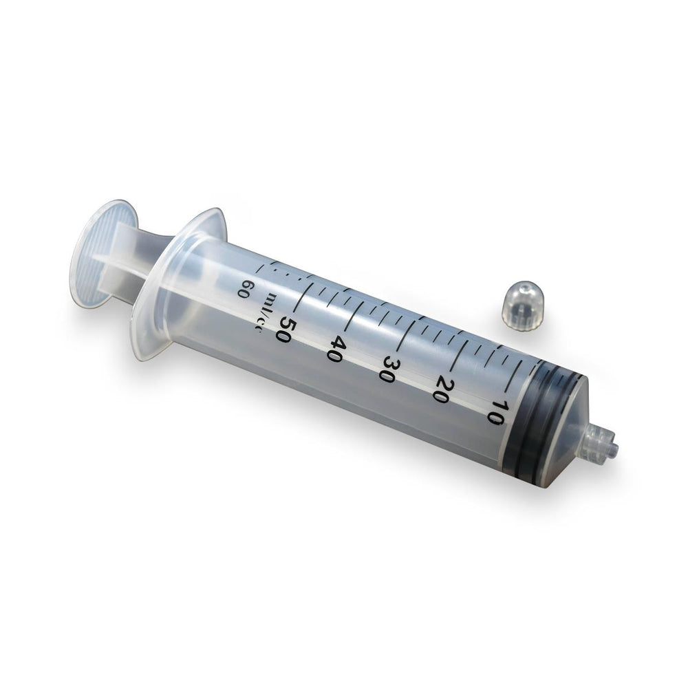Health Care Logistics Sterile Luer-Lock Syringe, 50 cc