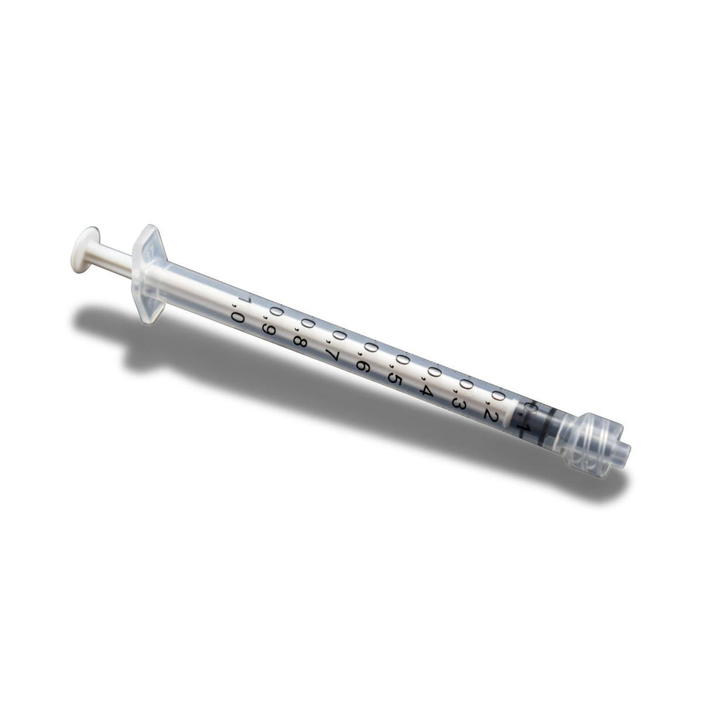 Health Care Logistics Soft-Ject Syringe, 1 mL, Luer Lock
