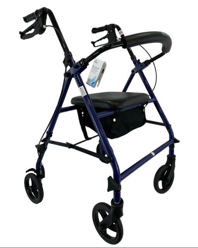 ROLL WITH ME Steel Rollator w/6