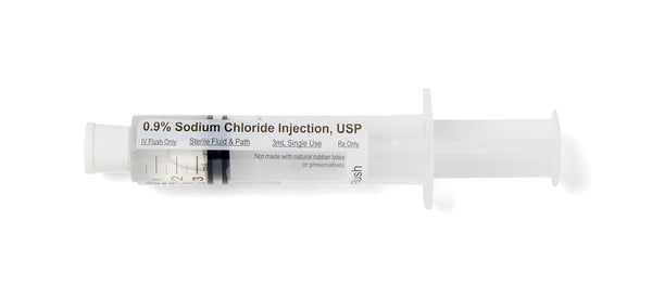 10 mL IV Flush Syringe Prefilled with 3 mL Saline