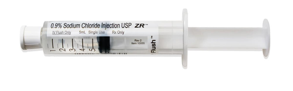 Health Care Logistics 10 mL IV Flush Syringe Prefilled with 5 mL Saline