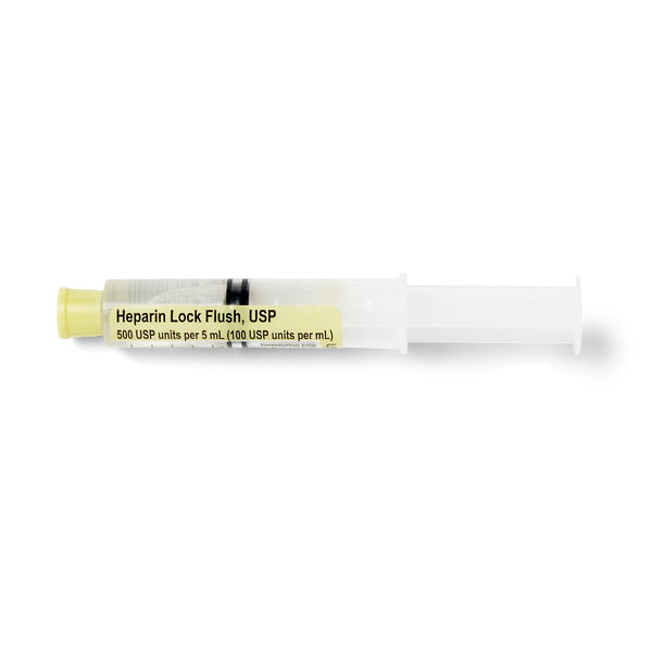 10 mL Syringes Prefilled with Heparin, 5 mL, 100 u / mL