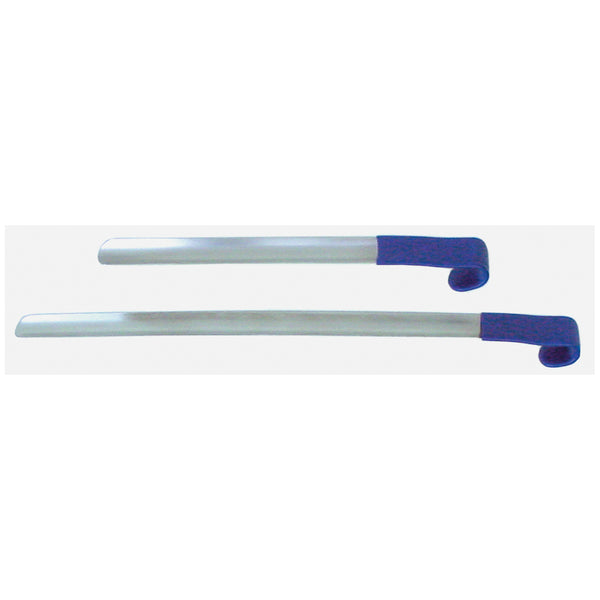 Shoehorn, Stainless Steel, Curved