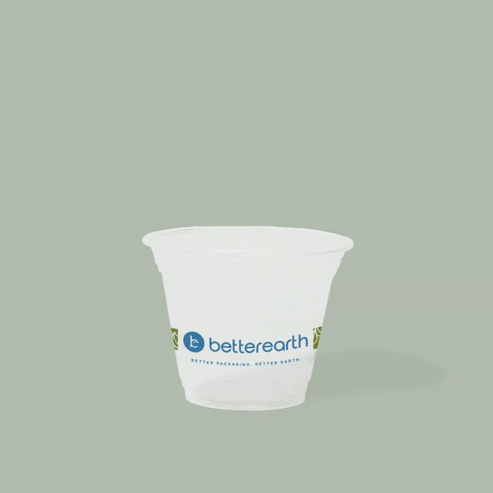 9oz Compostable Clear Cold Cup