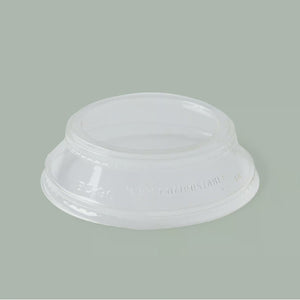Clear PLA parfait lid; Can be used with 9oz-24oz clear PLA cups