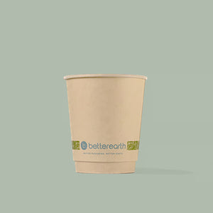 10oz Double Wall Hot Cup, Compostable