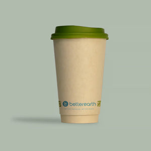 16oz Double Wall Hot Cup, Compostable