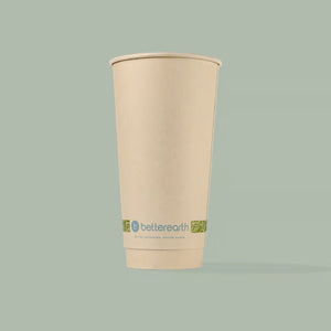 20oz Double Wall Hot Cup, Compostable