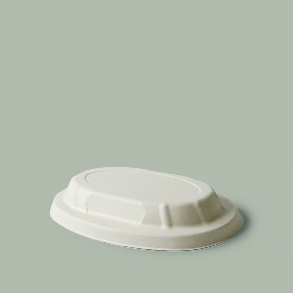 Fiber Lid for 24oz Fiber Oval Bowl