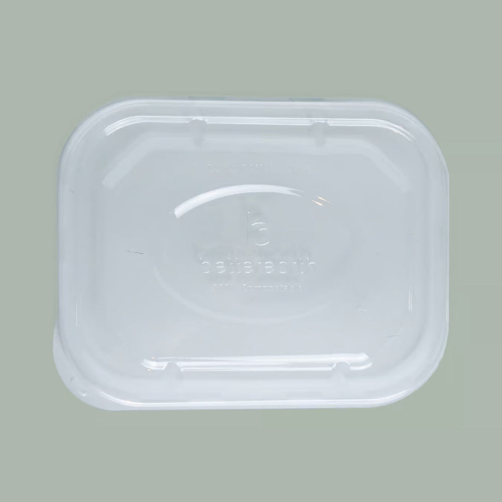 PLA Lid for 55oz Fiber Rectangular Container