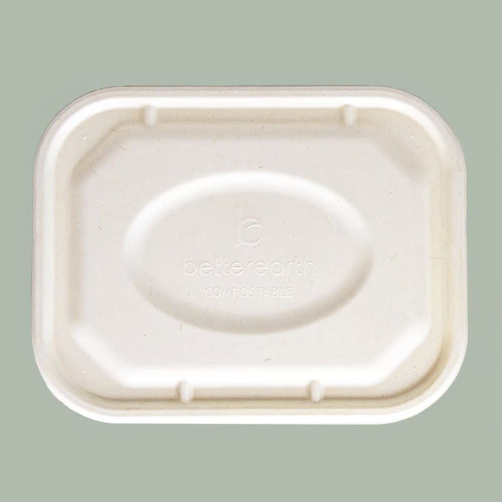 Fiber Lid for 55oz Fiber Rectangular Container