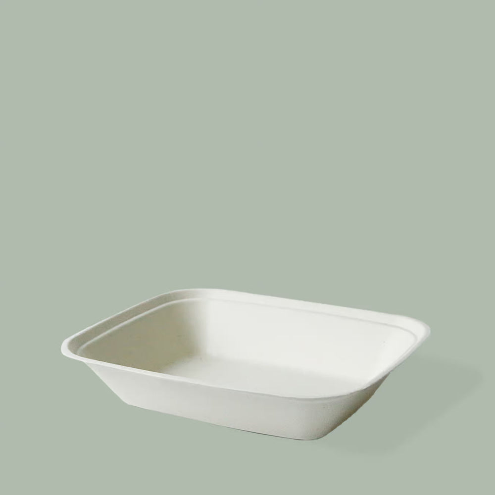 9″ x 7″ Eco-Bamboo Collection Fiber Tray