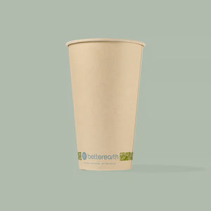 16oz Single Wall Hot Cup, Compostable