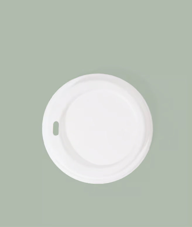 8oz Compostable Hot Cup Lid