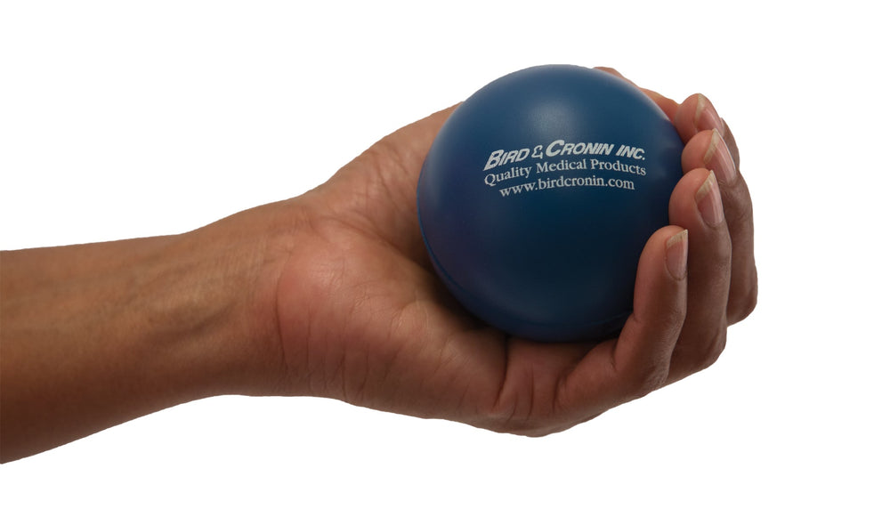 B & C HAND THERAPY BALL W/LOGO