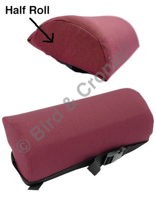 BICRO 1/2 LUMBO ROLL W/STRAP FIRM
