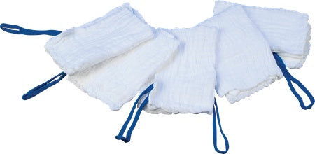 Laparotomy Sponges 4 x 18 in. Prewashed X-Ray Detect w/Loops