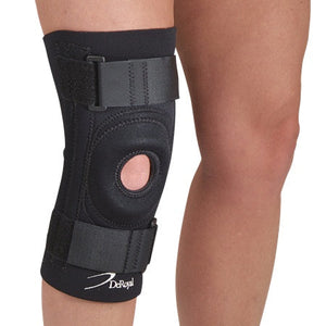 Knee Support, Open Popliteal Adjstbl Buttress, XS