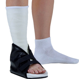 Cast Boot, EZ Walk Vinyl, Flat, Open, S