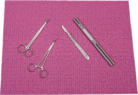 Pink Non-Magnetic Instrument Drape