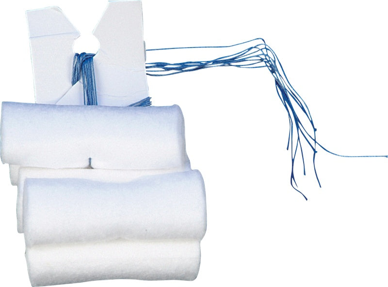 Cylindrical Sponge 1-1/2 x 1/2 Double-Strung 5/pk 100/cs