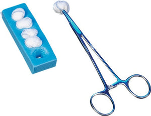 Cherry Sponges, 1/2" In Foam Holder, 5/pk