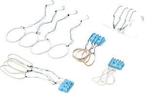 Fish Hooks w/Suture RbrBand Blunt Tip, Barbless