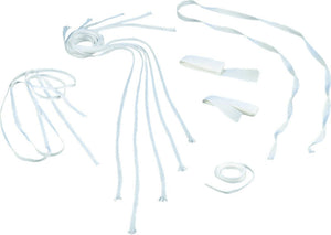 Twill Tape, Cotton 1/8 In. x 36 In., 1/pk