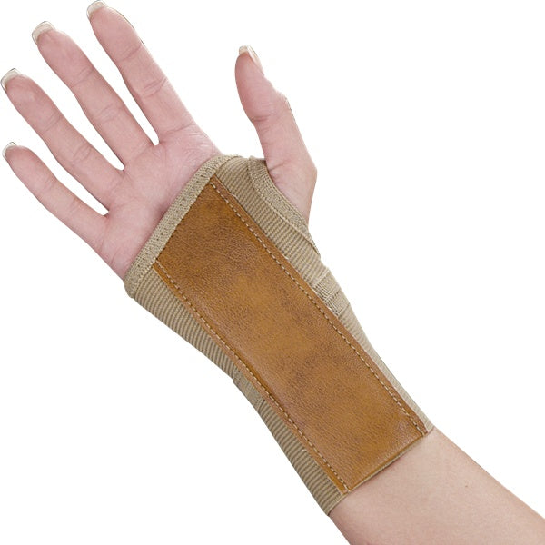 Wrist Splint, Elastic, 6" Hook & Loop Closure, RT, L