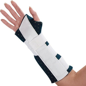 Wrist/Forearm Splint, Foam 12" Bound Edges, LT, Univ