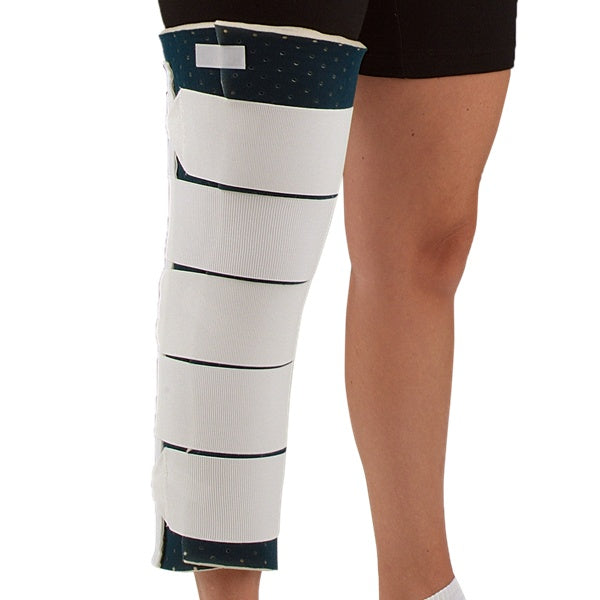 Knee Immobilizer, Cutaway 16IN, Elastic Straps
