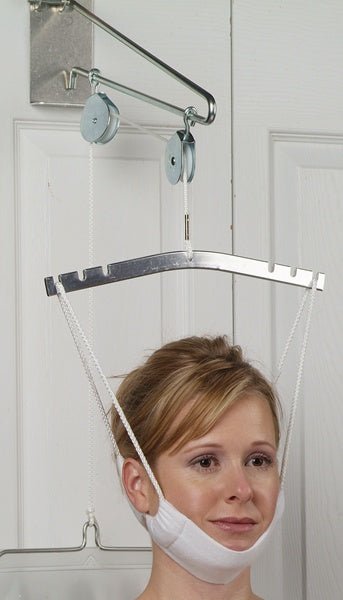 Head Traction Unit, Standard Overdoor, 20 LB, Univ