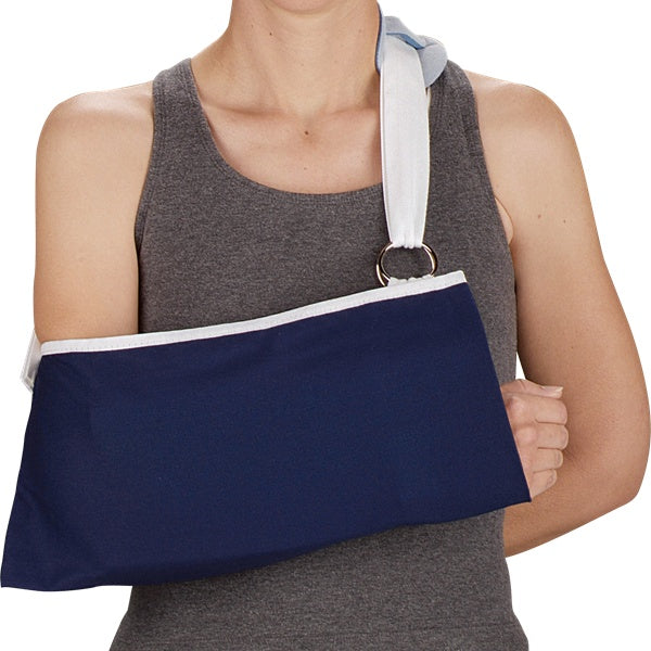 Arm Sling Navy Blue, w/Pad, Univ