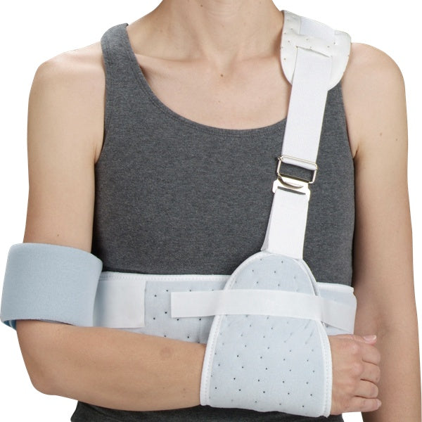 Shoulder Immobilizer Foam, w/Strap,Sling Cuff, Ped