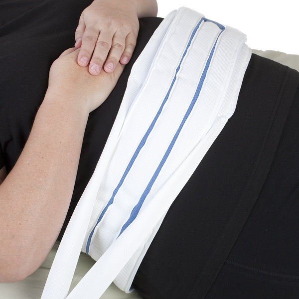 Body Belt Foam w//Hook&Loop, 2pc QR Bkl