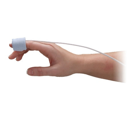 Pulse Oximeter Probe Wrap Soft Foam, Tapeless Fastener