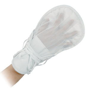 Hand Mitten, Padded Coolknit, Laces, Attached Tie