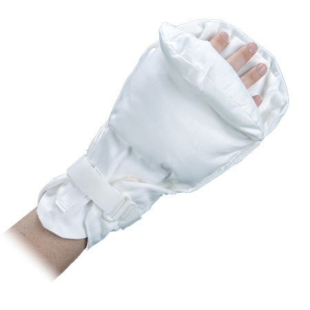 Hand Mitten, Padded Cttn, Loop Lock, W/Flap, Bkl